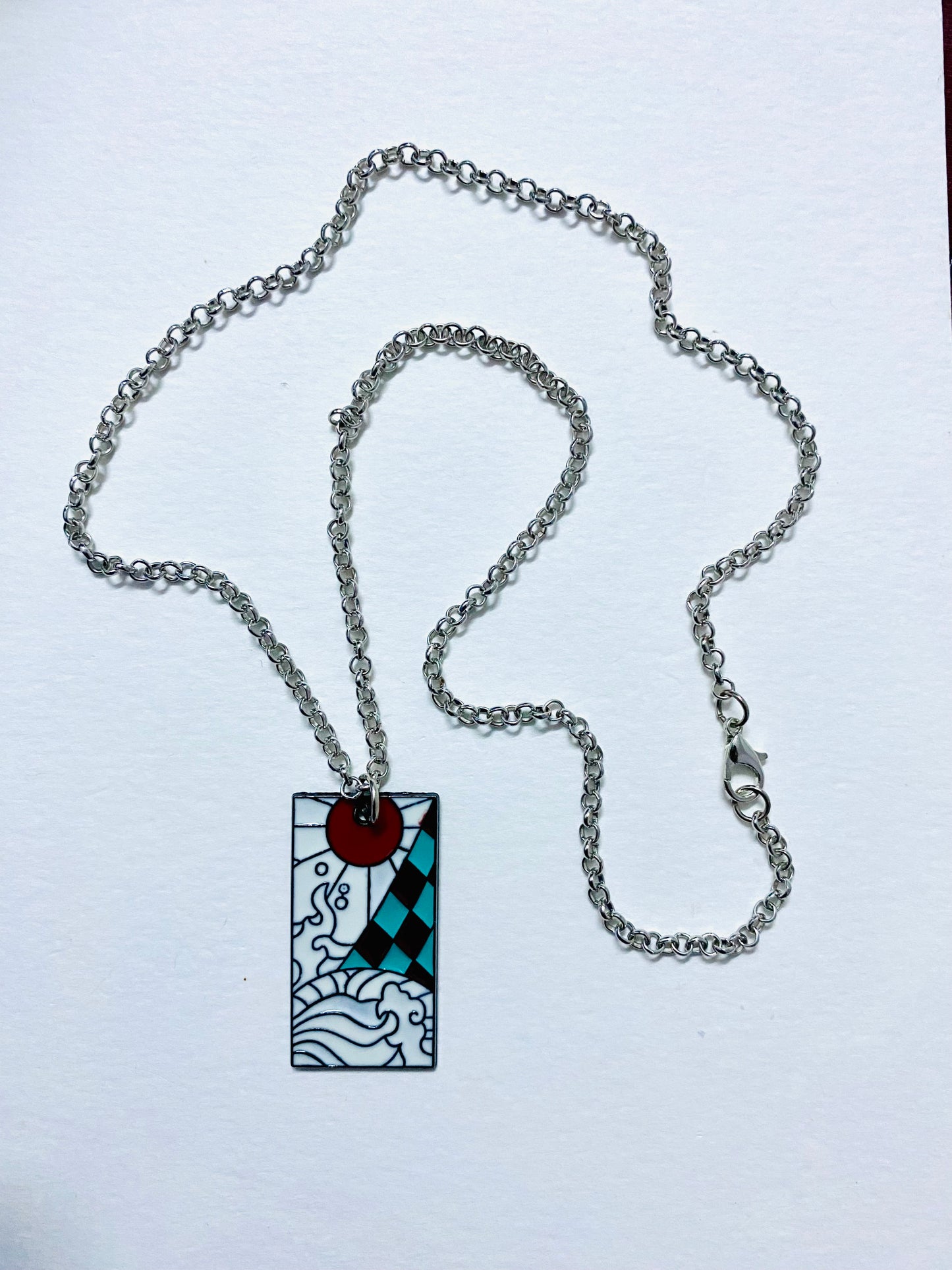 Collier avec pendentif japonais